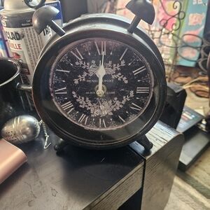 Black Vintage Wall Clock